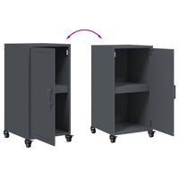 vidaXL Credenza Antracite 36x39x72 cm in Acciaio