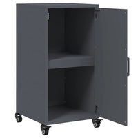 vidaXL Credenza Antracite 36x39x72 cm in Acciaio