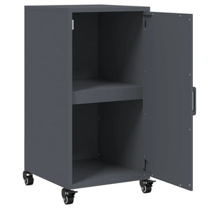 vidaXL Credenza Antracite 36x39x72 cm in Acciaio