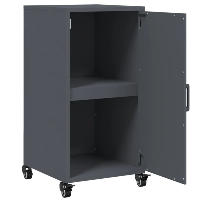 vidaXL Credenza Antracite 36x39x72 cm in Acciaio