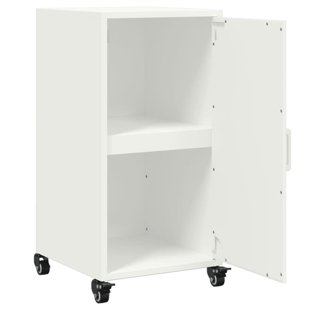 Credenza Bianca 36x39x72 cm in Acciaio 846679