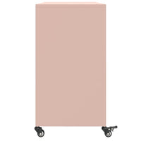 Credenza Rosa 100,5x39x72 cm in Acciaio 846741