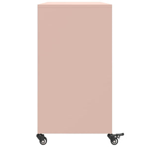 Credenza Rosa 100,5x39x72 cm in Acciaio 846741