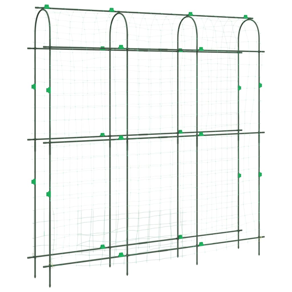 Traliccio Giardino per Rampicanti Telaio U 181x31x182,5 Acciaio 4009282