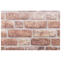 Pannelli Murali 3D 10 pz Marrone 100x50 cm EPS 4008542