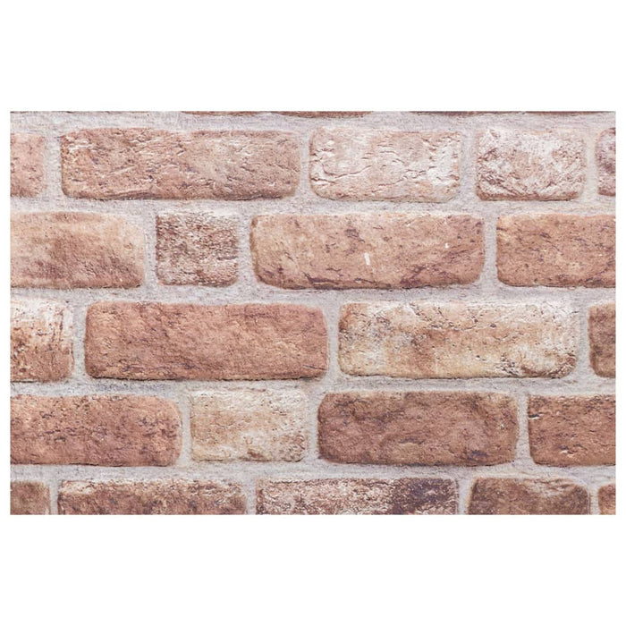 Pannelli Murali 3D 10 pz Marrone 100x50 cm EPS