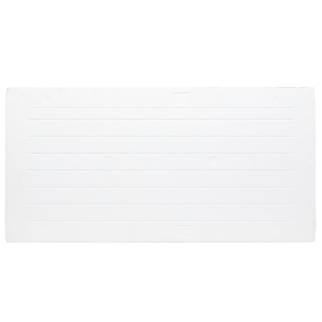 Pannelli Murali 3D 10 pz Rosso 100x50 cm EPS