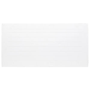 Pannelli Murali 3D 10 pz Rosso e Bianco 100x50 cm EPS