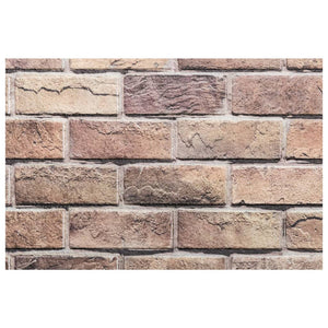 Pannelli Murali 3D 10 pz Marrone 100x50 cm EPS 4008547