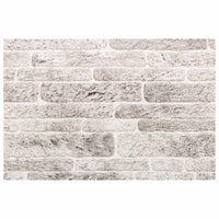 Pannelli Murali 3D 10 pz Grigio Chiaro 100x50 cm EPS