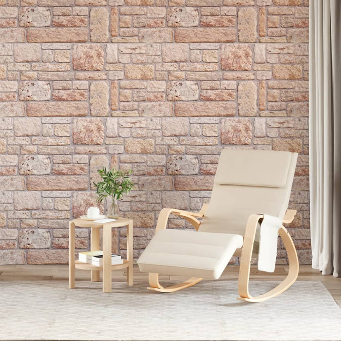 Pannelli Murali 3D 10 pz Marrone 100x50 cm EPS