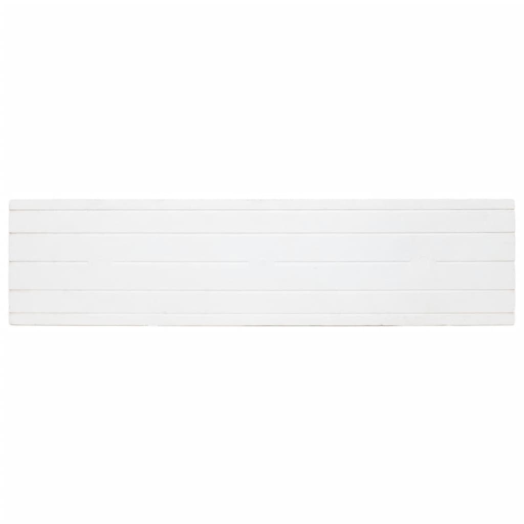 Pannelli Murali 3D 14 pz Bianco e Rosso 100x25 cm EPS