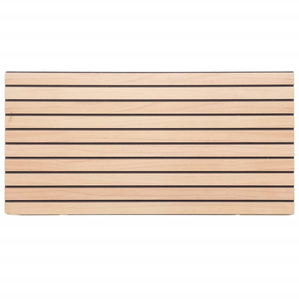 Pannelli Murali 3D 5 pz Marrone 100x50 cm EPS