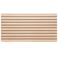 Pannelli Murali 3D 5 pz Marrone 100x50 cm EPS