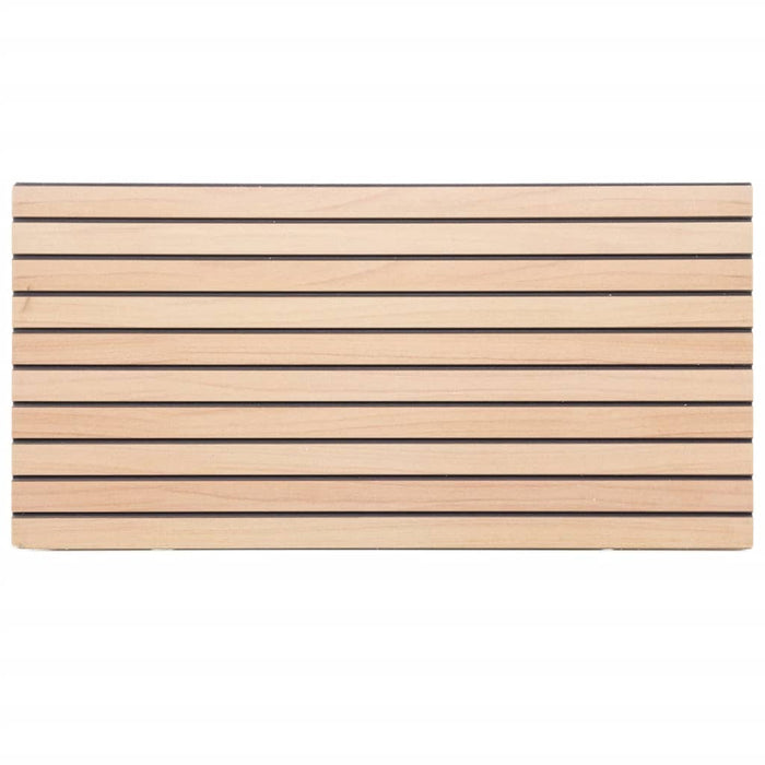 Pannelli Murali 3D 5 pz Marrone 100x50 cm EPS 4008557