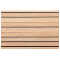 Pannelli Murali 3D 5 pz Marrone 100x50 cm EPS