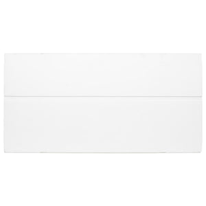 Pannelli Murali 3D 5 pz Grigio 100x50 cm EPS