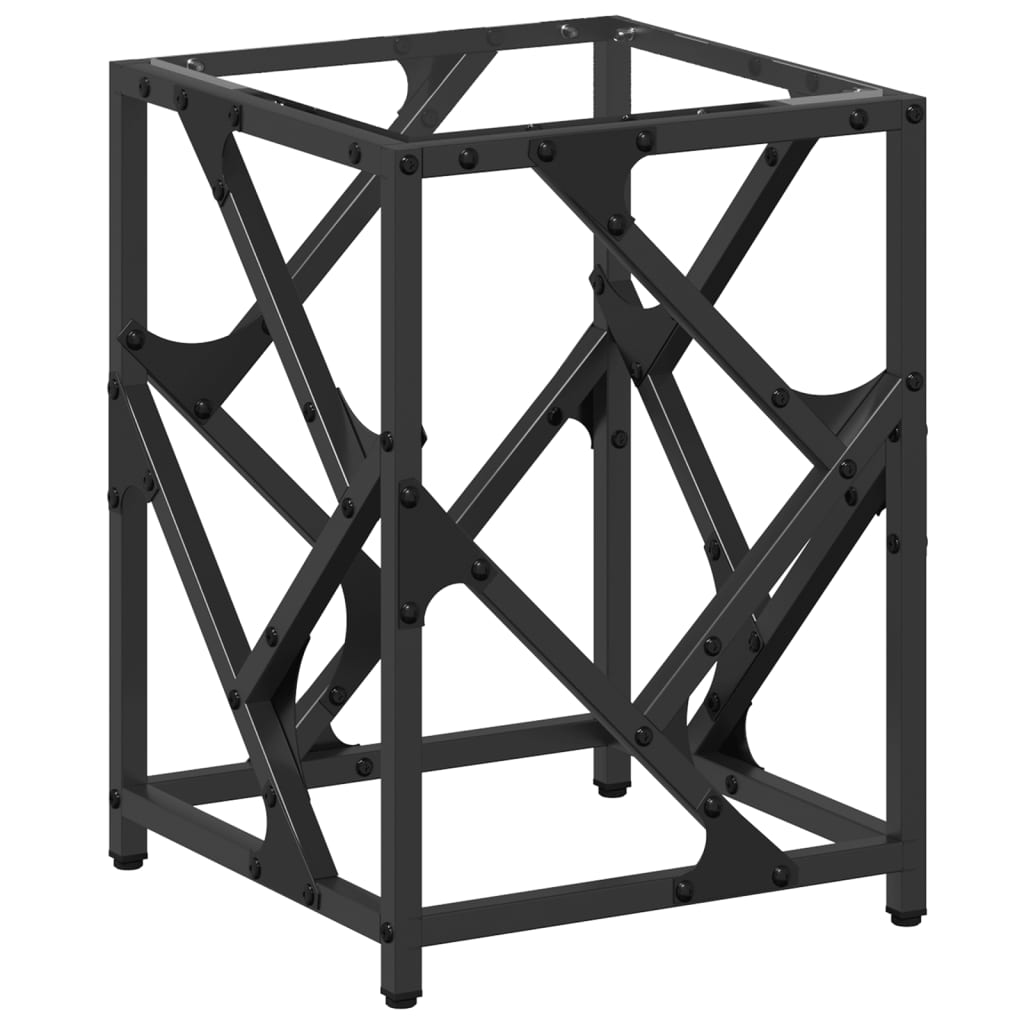 Tavolino Salotto con Piano Vetro Trasparente-Tavolino da soggiorno 30x30x41cm Acciaio