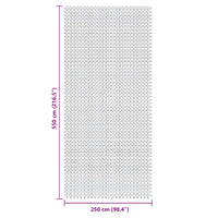 Tappeto da Tenda Blu 5,5x2,5 m 4008462