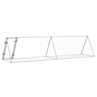 Conigliera Argento 400x105x91 cm in Acciaio Zincato 3281531