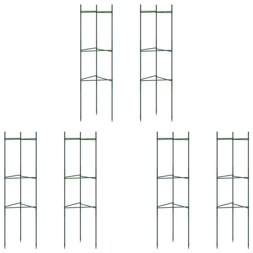 Sostegni per Pomodori 6pz 116 cm in Acciaio e PP