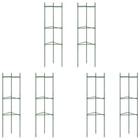 Sostegni per Pomodori 6pz 116 cm in Acciaio e PP