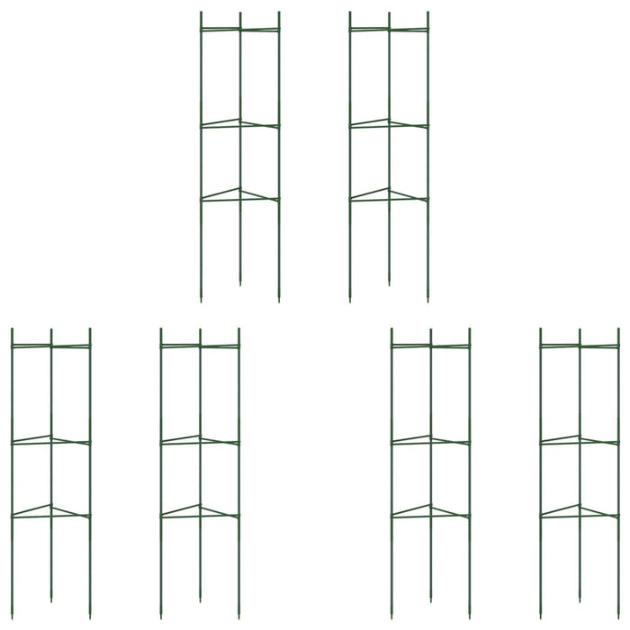 Sostegni per Pomodori 6pz 116 cm in Acciaio e PP