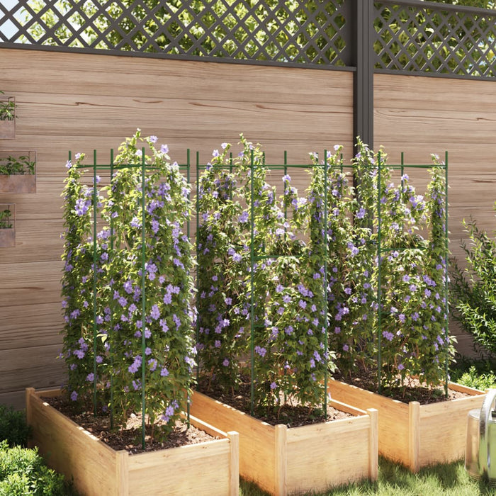 Sostegni per Pomodori 6pz 116 cm in Acciaio e PP 3281487