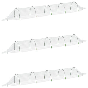 Tunnel in Rete 3pz 1,5x5 m in Fibra di Vetro e PP 3281499