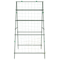 vidaXL Tralicci Giardino per Piante Rampicanti 4pz Telaio ad A Acciaio