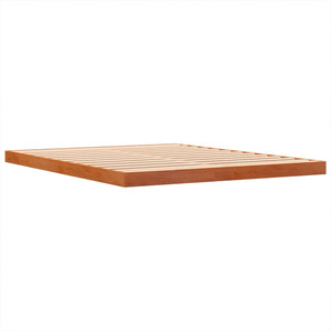 Giroletto Marrone Cera 160x200 cm in Legno Massello di Pino