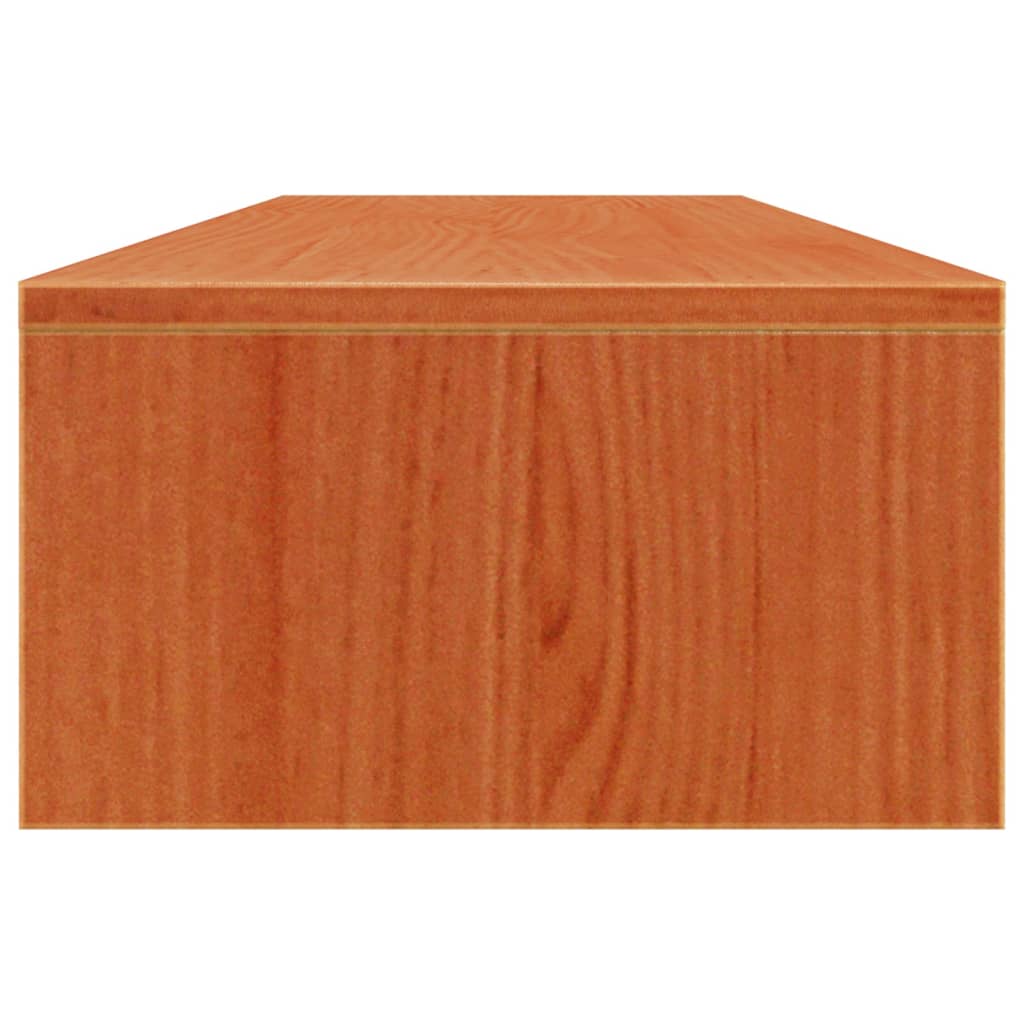 Supporto per monitor Honey 100 x 27 x 15 cm in legno di pino massiccio marrone 02_0029222