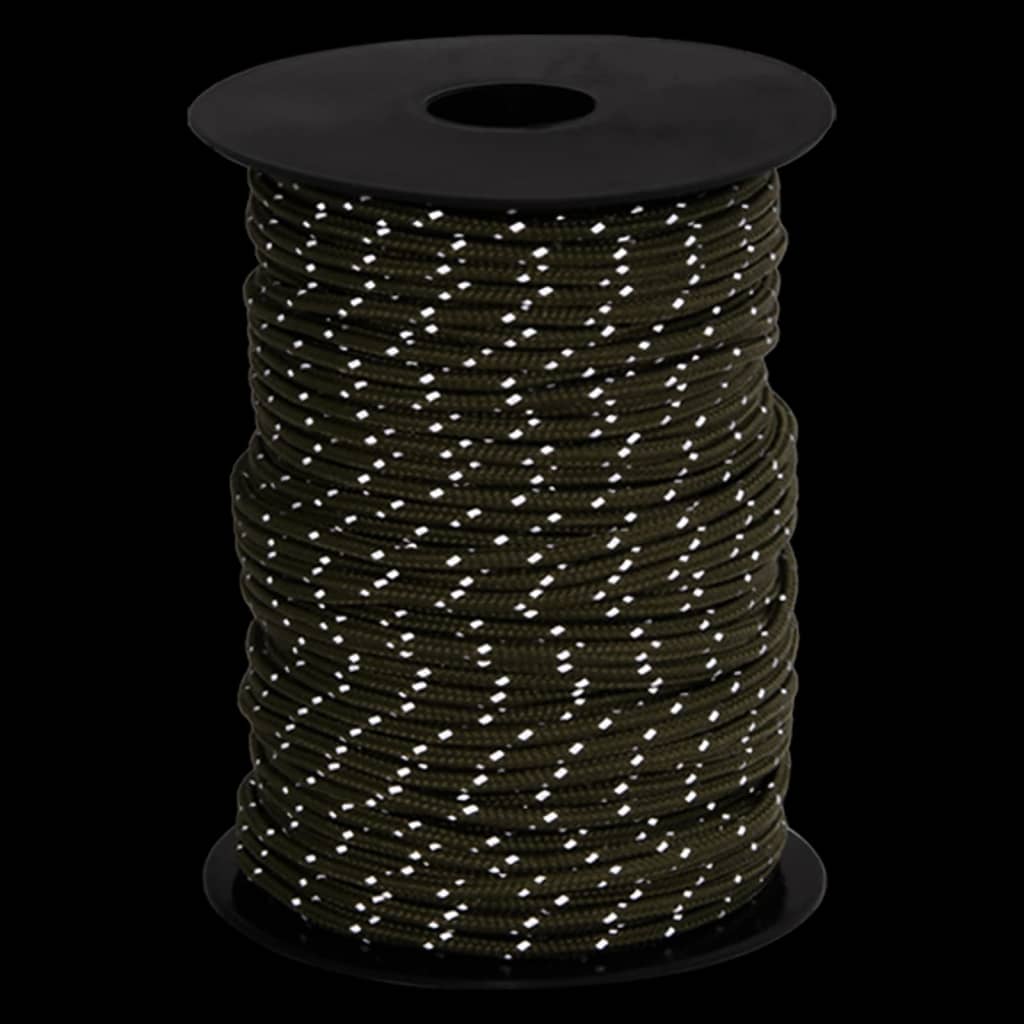 Corda Tenda con Strisce Riflettenti e Chiavi 50 m 3 mm