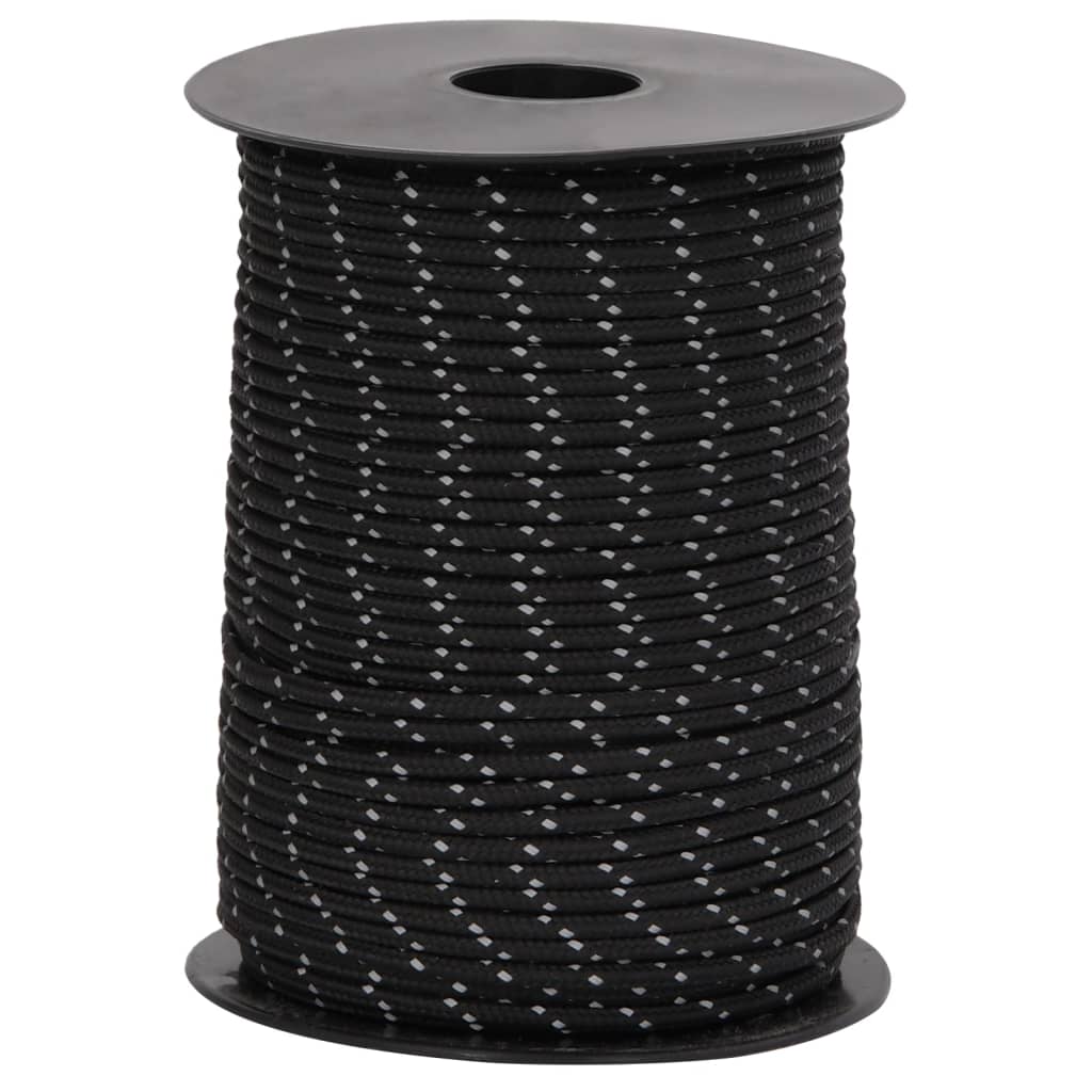 Corda Tenda con Strisce Riflettenti e Chiavi 50 m 3 mm