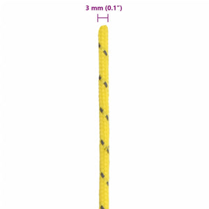 Corda Tenda con Strisce Riflettenti e Chiavi 50 m 3 mm 4008121