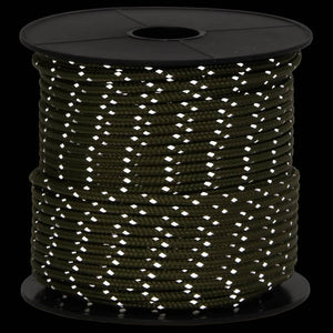 Corda Tenda con Strisce Riflettenti e Chiavi 50 m 4 mm