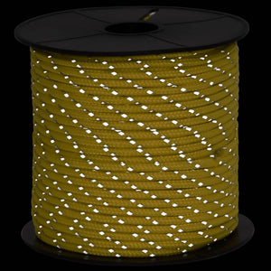 Corda Tenda con Strisce Riflettenti e Chiavi 50 m 4 mm