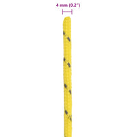 Corda Tenda con Strisce Riflettenti e Chiavi 50 m 4 mm