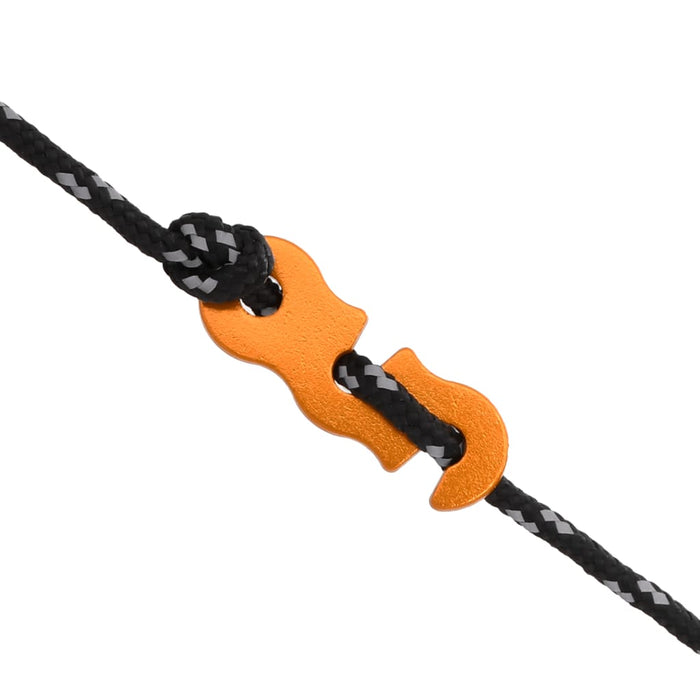 Corde per Tenda con Chiavi Riflettenti 8 pz 4 m 4 mm 4008135