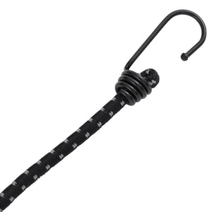Corde Elastiche con Strisce Riflettenti e Ganci 10 pz 38 cm 4008142