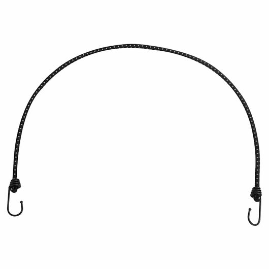 Corde Elastiche con Strisce Riflettenti e Ganci 25 pz 100 cm