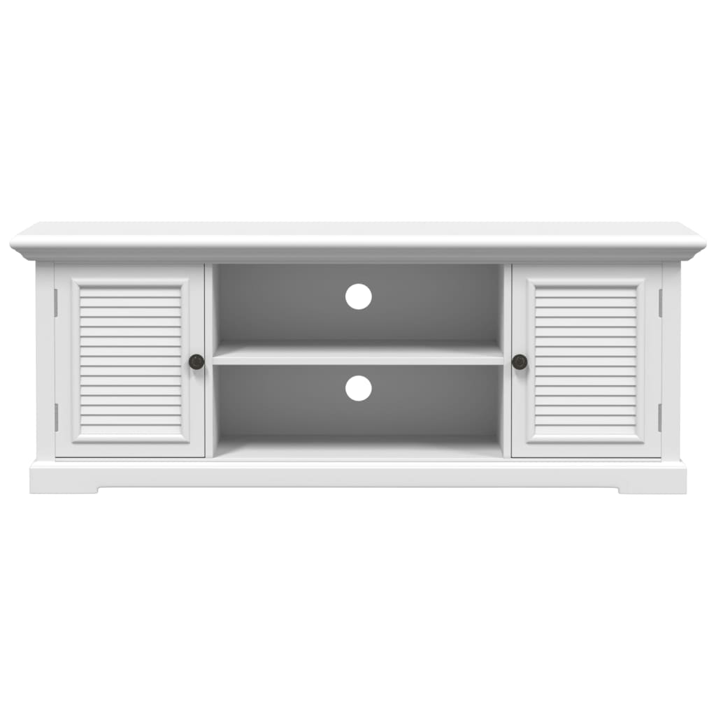 Mobile Porta TV-Mobile per TV-Credenza TV Bianco 110x30x41 cm in Legno Multistrato