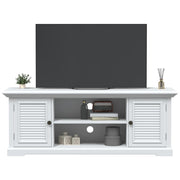 Mobile Porta TV-Mobile per TV-Credenza TV Bianco 110x30x41 cm in Legno Multistrato