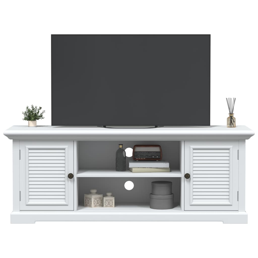 Mobile Porta TV-Mobile per TV-Credenza TV Bianco 110x30x41 cm in Legno Multistrato