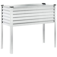 Fioriera da Giardino 100x41x90 cm in Acciaio Corten