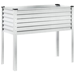 Fioriera da Giardino 100x41x90 cm in Acciaio Corten