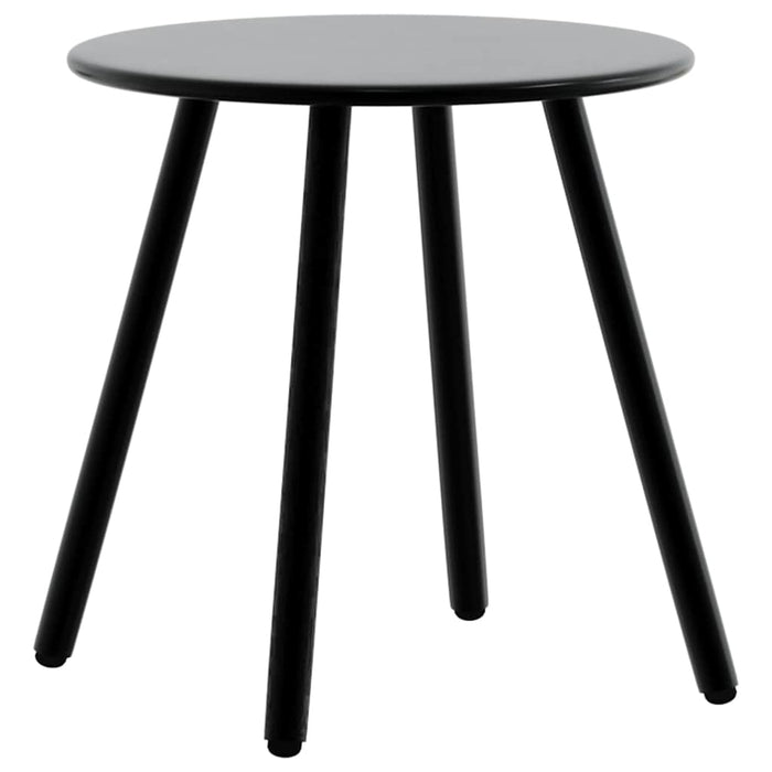 Set di Sedie da Giardino 3 pz in Polyrattan Nero 4009292