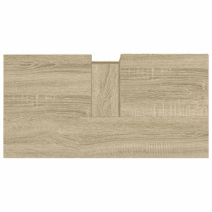 Armadietto da Bagno Rovere Sonoma 65x33x60 cm Legno Multistrato 847405