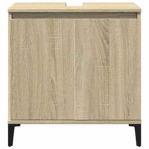 Mobile Lavabo Rovere Sonoma 58x33x60 cm in Legno Multistrato 847408
