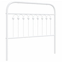 Testiera in Metallo Bianco 100 cm 376678